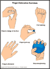 Thumbnail image of: Finger Fracture Exercises:  Illustration