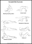 Thumbnail image of: Herniated Disk Exercises:  Illustration