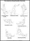 Thumbnail image of: Pes Anserine (Knee) Bursitis Exercises:  Illustration