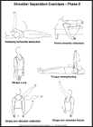 Thumbnail image of: Shoulder Separation Exercises - Phase II:  Illustration