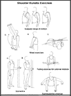 Thumbnail image of: Shoulder Bursitis Exercises:  Illustration