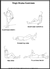 Thumbnail image of: Quadriceps Contusion (Thigh Bruise) and Strain Exercises:  Illustration